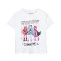 Blanc - Front - Monster High - T-shirt BOO CREW - Fille