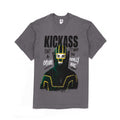 Gris - Front - Kick-Ass - T-shirt - Homme