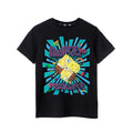 Noir - Front - SpongeBob SquarePants - T-shirt DARE TO BE SQUARE - Garçon