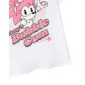 Blanc - Back - Sonic The Hedgehog - T-shirt AMY'S BUBBLEGUM - Femme