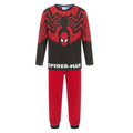 Rouge - Noir - Front - Spider-Man - Ensemble de pyjama long - Garçon
