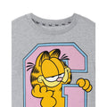 Gris - Back - Garfield - T-shirt COLLEGIATE - Homme