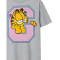 Gris - Side - Garfield - T-shirt COLLEGIATE - Homme