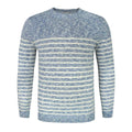Bleu - Blanc - Front - Common Sons - Pull - Adulte