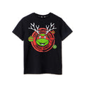 Noir - Front - Teenage Mutant Ninja Turtles - T-shirt GET INTO THE NINJA SPIRIT - Garçon
