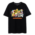 Noir - Front - Nickelodeon - T-shirt CLASSIC GROUP - Adulte