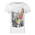 Blanc - Noir - Rouge - Front - Jack Of All Trades - T-shirt NEW YORK - Homme
