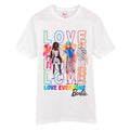 Blanc - Front - Barbie - T-shirt LOVE EVERYONE - Femme