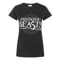 Noir - Front - Fantastic Beasts And Where To Find Them - T-shirt - Fille