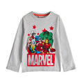 Noir - Gris - Side - Marvel Avengers - Ensemble de pyjama long - Garçon