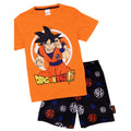 Orange - Back - Dragon Ball Z - Ensemble de pyjama court - Garçon