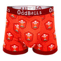 Rouge - Front - OddBalls - Boxer HOME - Homme