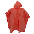 Rouge - Front - Splashmacs - Poncho de pluie - Adulte unisexe