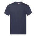 Bleu marine foncé - Front - Fruit Of The Loom  - T-shirt manches courtes - Homme