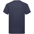 Bleu marine foncé - Back - Fruit Of The Loom  - T-shirt manches courtes - Homme