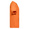 Orange - Back - Fruit Of The Loom  - T-shirt manches courtes - Homme