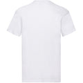 Blanc - Back - Fruit Of The Loom  - T-shirt manches courtes - Homme