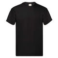 Noir - Front - Fruit Of The Loom  - T-shirt manches courtes - Homme