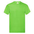 Vert fluo - Front - Fruit Of The Loom  - T-shirt manches courtes - Homme