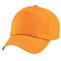 Orange - Back - Beechfield - Casquette baseball - Enfant unisexe