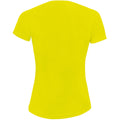 Jaune néon - Back - SOLS - T-shirt de sport - Femme