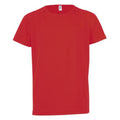 Rouge - Front - SOLS - T-shirt de sport uni - Enfant unisexe