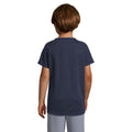 Bleu marine - Side - SOLS - T-shirt de sport uni - Enfant unisexe