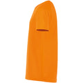 Orange néon - Side - SOLS - T-shirt de sport uni - Enfant unisexe