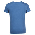 Bleu chiné - Back - SOLS - T-shirt à manches courtes - Homme