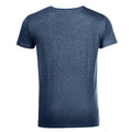 Bleu marine chiné - Back - SOLS - T-shirt à manches courtes - Homme