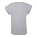 Gris chiné - Back - SOLS - T-shirt manches courtes MELBA - Femme