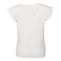 Blanc - Back - SOLS - T-shirt manches courtes MELBA - Femme