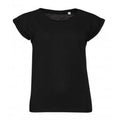 Noir - Front - SOLS - T-shirt manches courtes MELBA - Femme