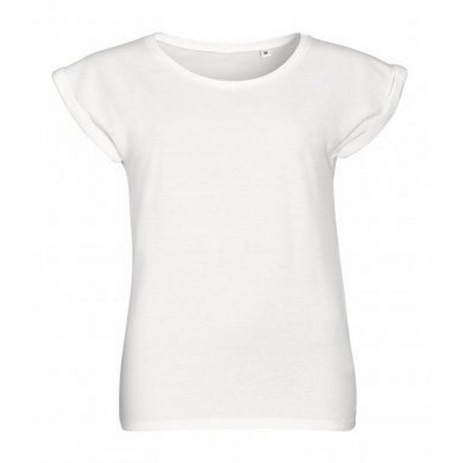 Blanc - Front - SOLS - T-shirt manches courtes MELBA - Femme