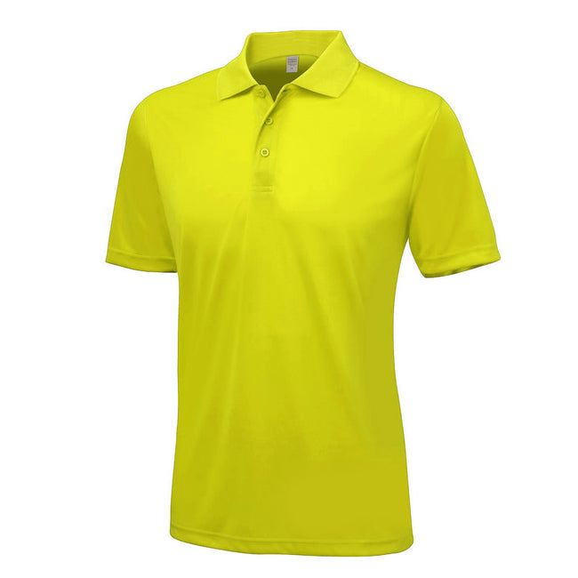 Jaune - Front - AWDis Just Cool - Polo - Homme