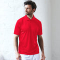 Rouge feu - Back - AWDis Just Cool - Polo - Homme