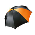 Noir-Orange - Front - Kimood Storm - Parapluie