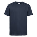 Bleu marine - Front - Russell - T-shirt à manches courtes - Garçon