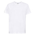 Blanc - Front - Russell - T-shirt à manches courtes - Garçon
