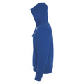 Bleu roi - Lifestyle - SOLS - Sweat à capuche et fermeture zippée - Homme