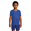 Bleu roi-Bleu marine - Back - SOLS - T-shirt football à manches courtes - Garçon