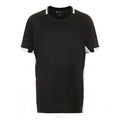 Noir-Blanc - Front - SOLS - T-shirt football à manches courtes - Garçon