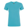 Bleu atoll - Front - SOLS Regent - T-shirt - Femme