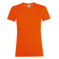 Orange - Front - SOLS Regent - T-shirt - Femme