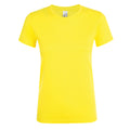 Citron - Front - SOLS Regent - T-shirt - Femme