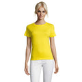 Citron - Back - SOLS Regent - T-shirt - Femme