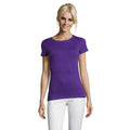 Violet - Back - SOLS Regent - T-shirt - Femme