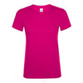 Fuchsia - Front - SOLS Regent - T-shirt - Femme