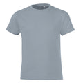 Gris - Front - SOLS - T-shirt à manches courtes - Garçon
