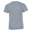 Gris - Side - SOLS - T-shirt à manches courtes - Garçon